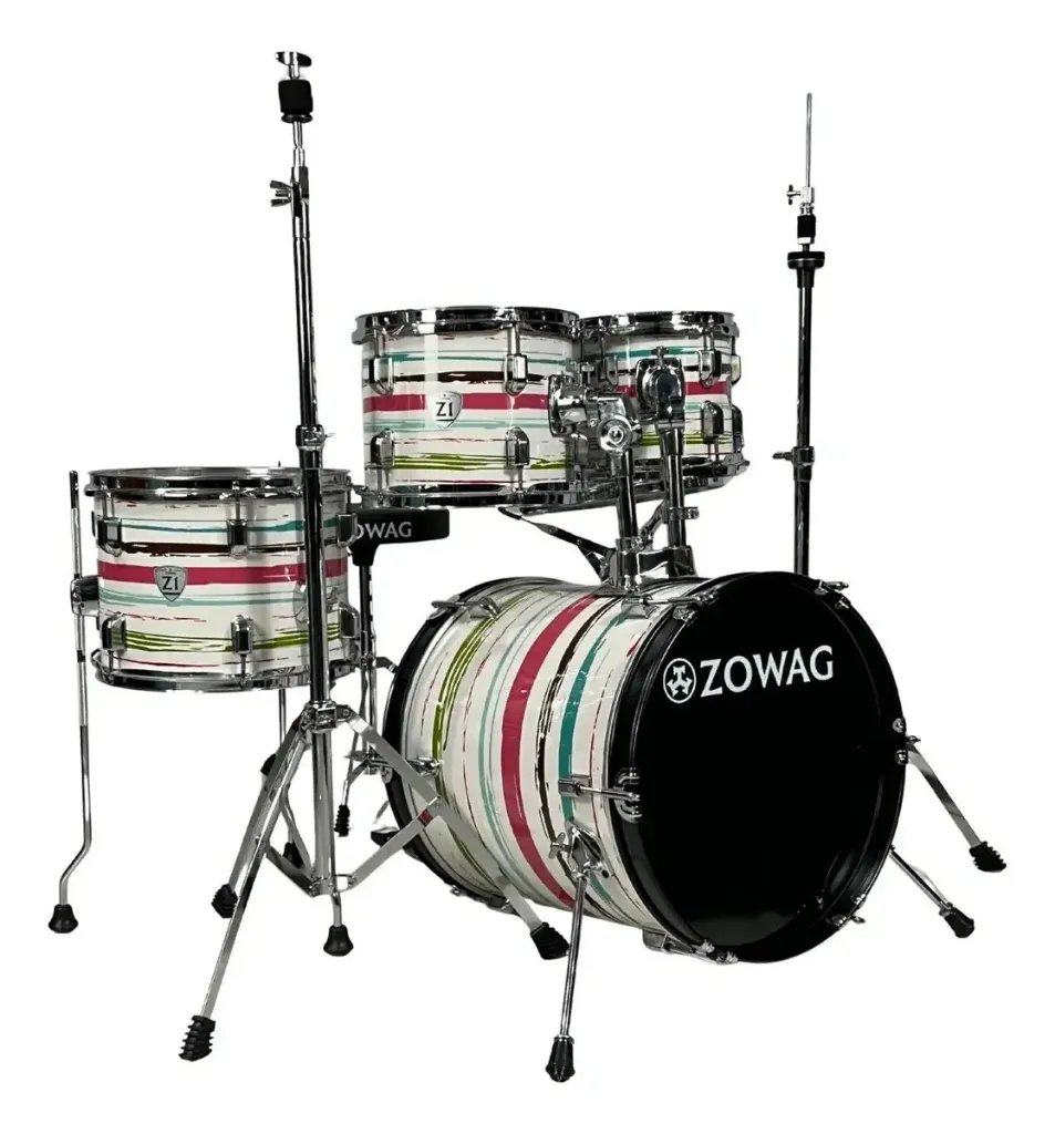 Bateria Acustica Zowag Z1 Compacta White Funny 2