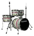 Bateria Acustica Zowag Z1 Compacta White Funny 2