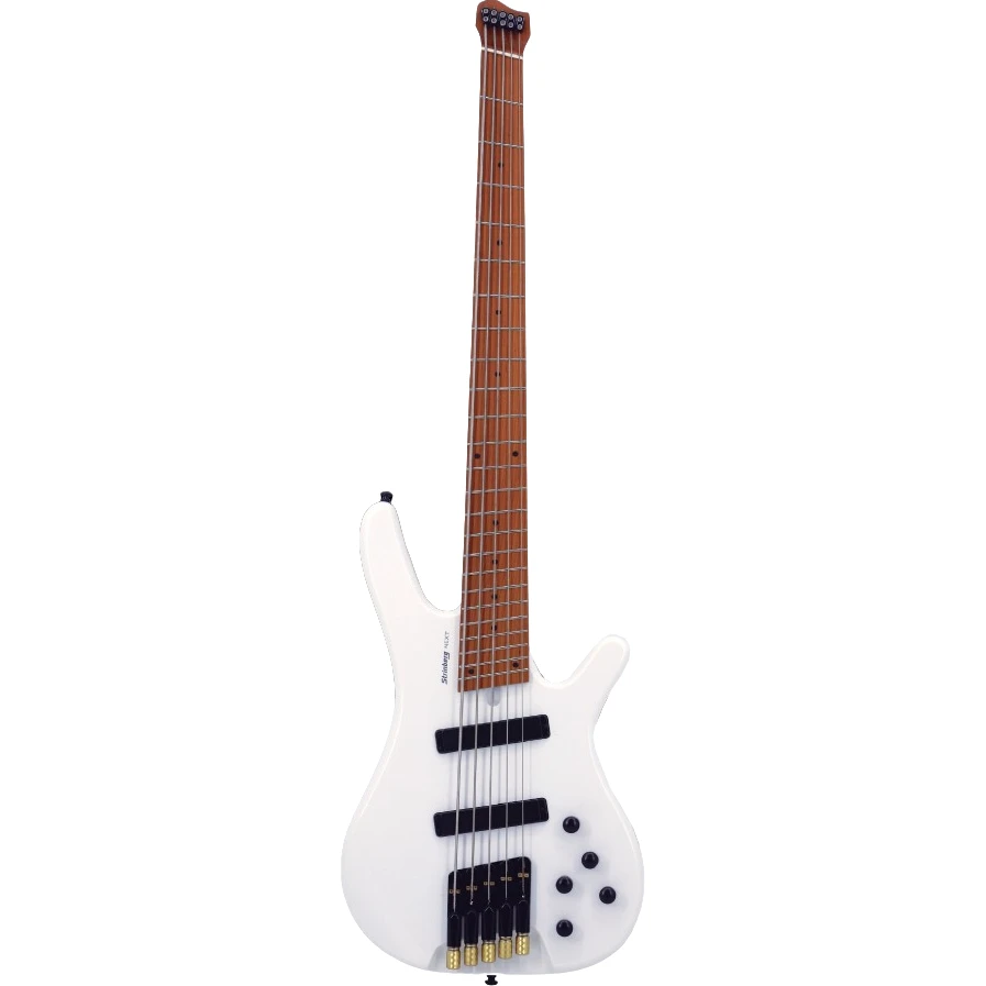 [26992] Contrabaixo Strinberg HBN5 PW Next 5 Cordas Ativo Headless Branco Com Bag