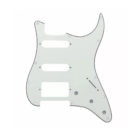 Escudo Guitarra Strato Strinberg PKG HSH Branco