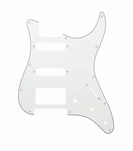 Escudo Guitarra Strato Strinberg PKG HSS Branco