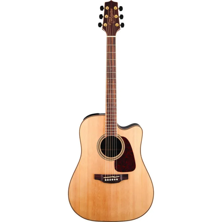 Violao Takamine GD93CE N TK40D Folk Cutaway Eletroacustico Aço Natural Brilhante Tampo Maciço Afinador