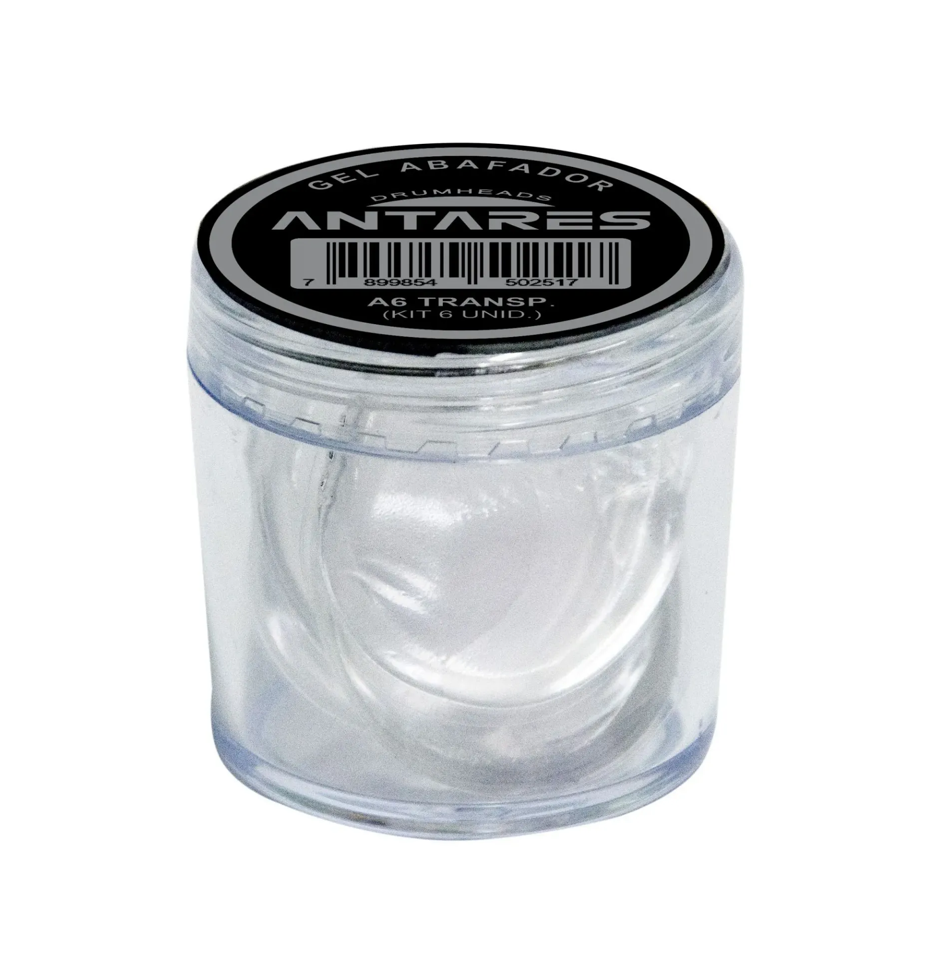 [27071] Abafador em Gel Antares A6 Transparente Para Peles 6 Unidades