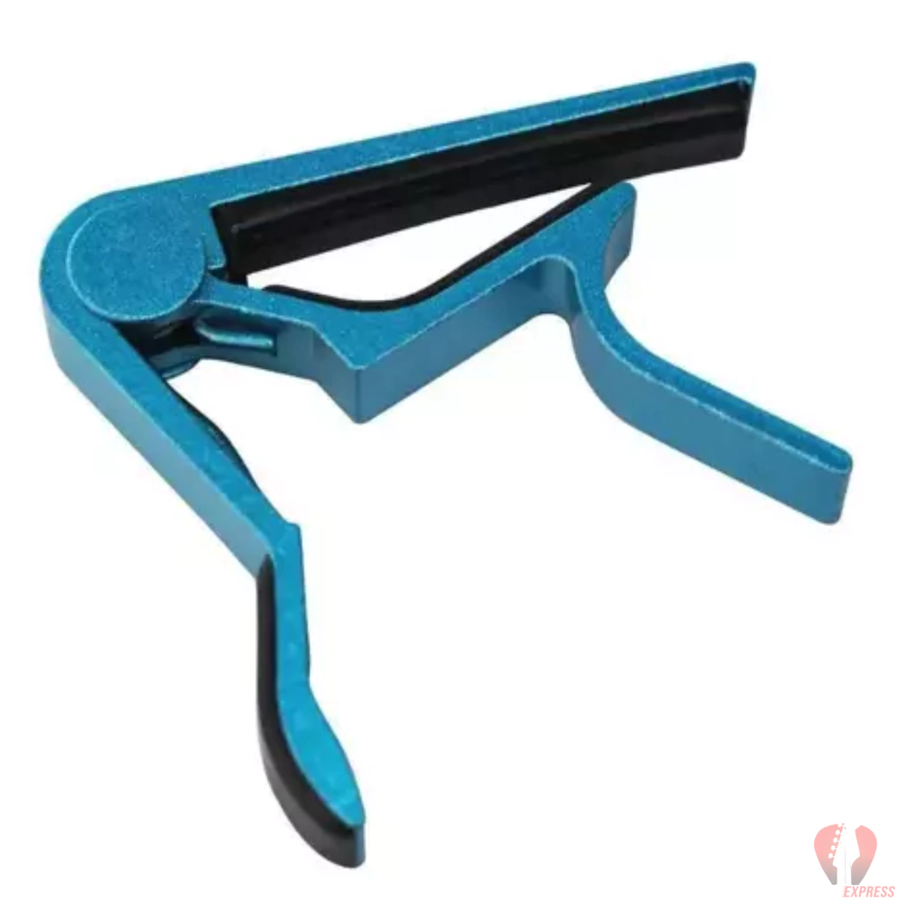 Abraçadeira Violao MXT MC-5001 Aluminio Azul Capotraste