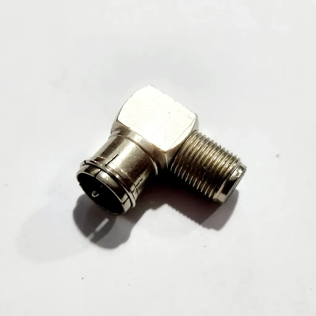 [25027] Plug Adaptador Ent 1 F Macho Sai 1 F Femea 90° Engate Rapido Rosca 9805