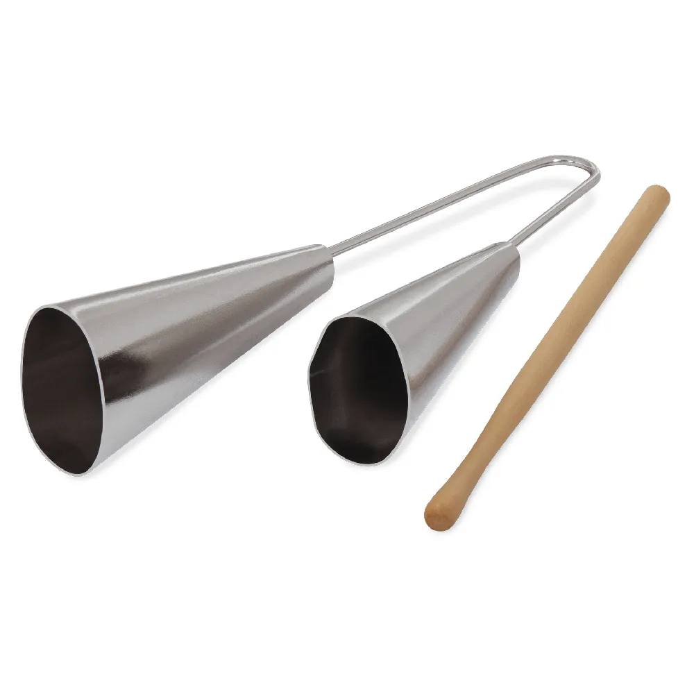 [22618] Agogo Spanking Duplo Pequeno Pintado Cromado