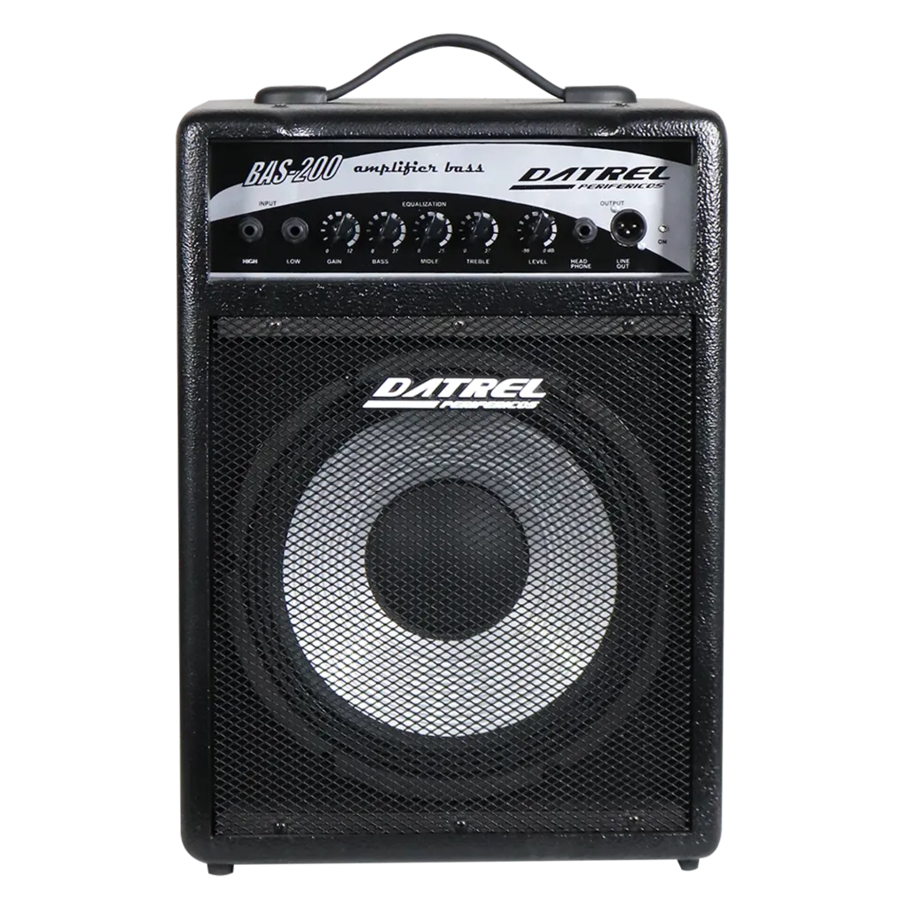Amplificador de Contrabaixo Datrel 200W 12P Cone Aluminio