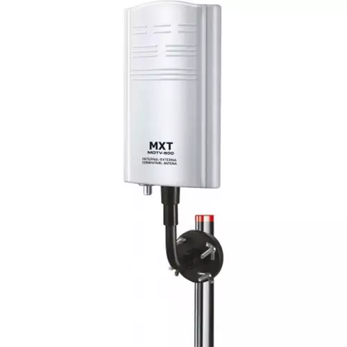[25461] Antena Interna MXT Amplificada MDTV600 UHF VHF FM HDTV 5.10.172