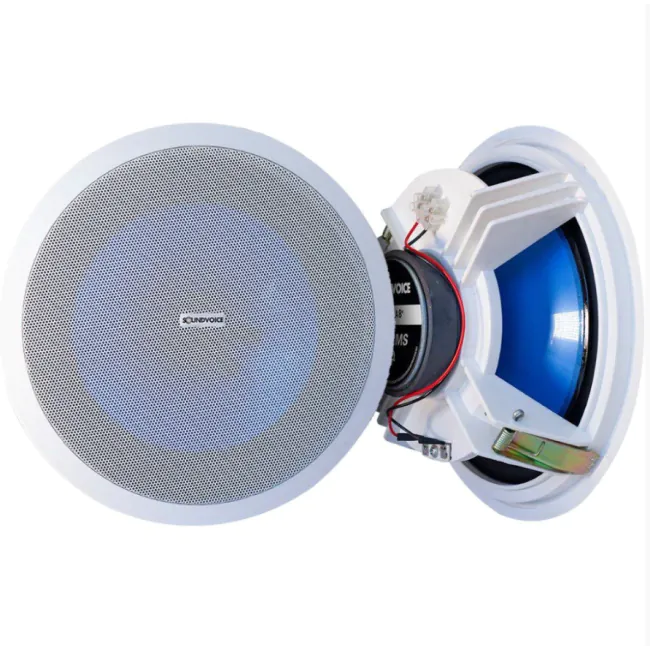 [26003] Arandela SoundVoice AR-08 Branca 8P 30W Com Alto Falante