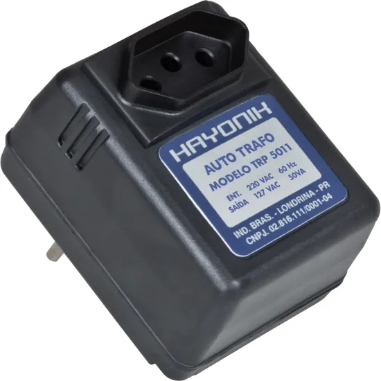[3855] Auto Transformador 50 VA Hayonik TRP 5011 Entra 220 Sai 110