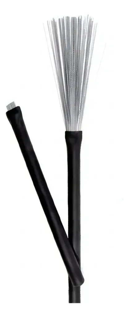 Baqueta Premium Vassourinha Aço DBU02 Par