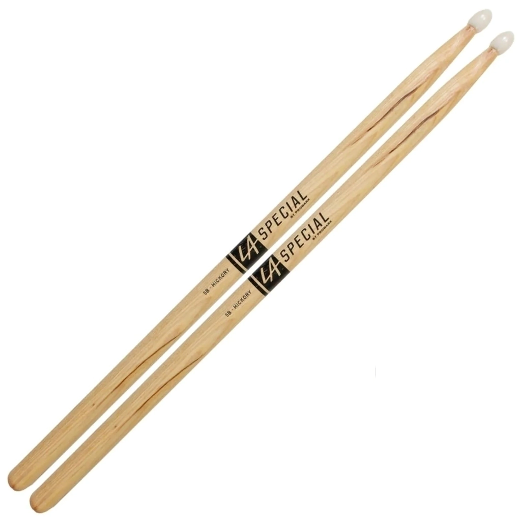[25133] Baqueta ProMark 5B LA Special Ponta Nylon Hickory