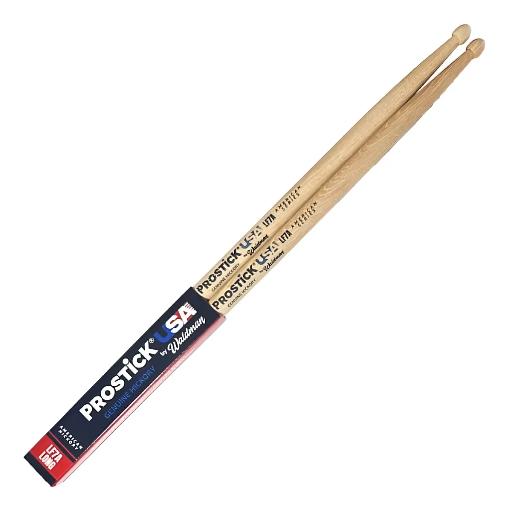 Baqueta Prostick-USA 7AH Ponta de Madeira Hickory Natural