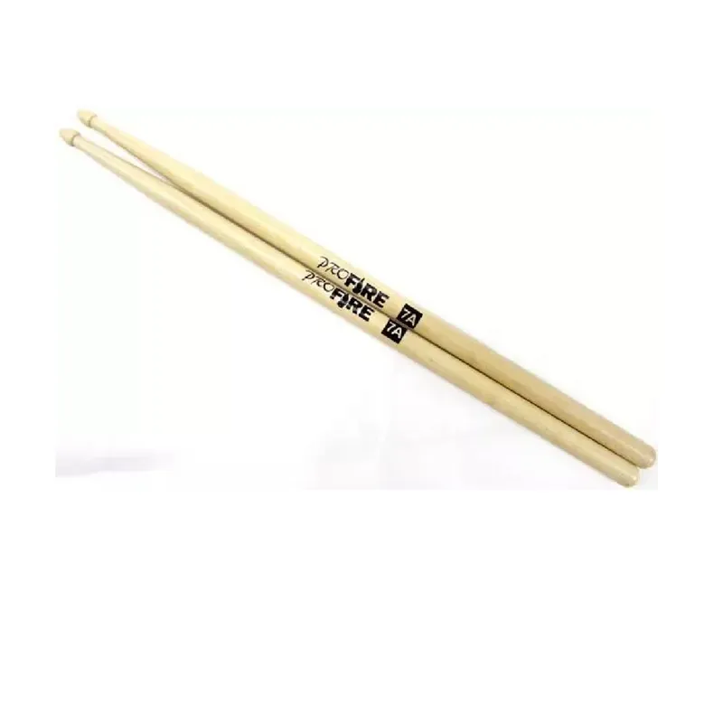 [22599] Baqueta Spanking 7A Ponta de Madeira Pro Fire Natural