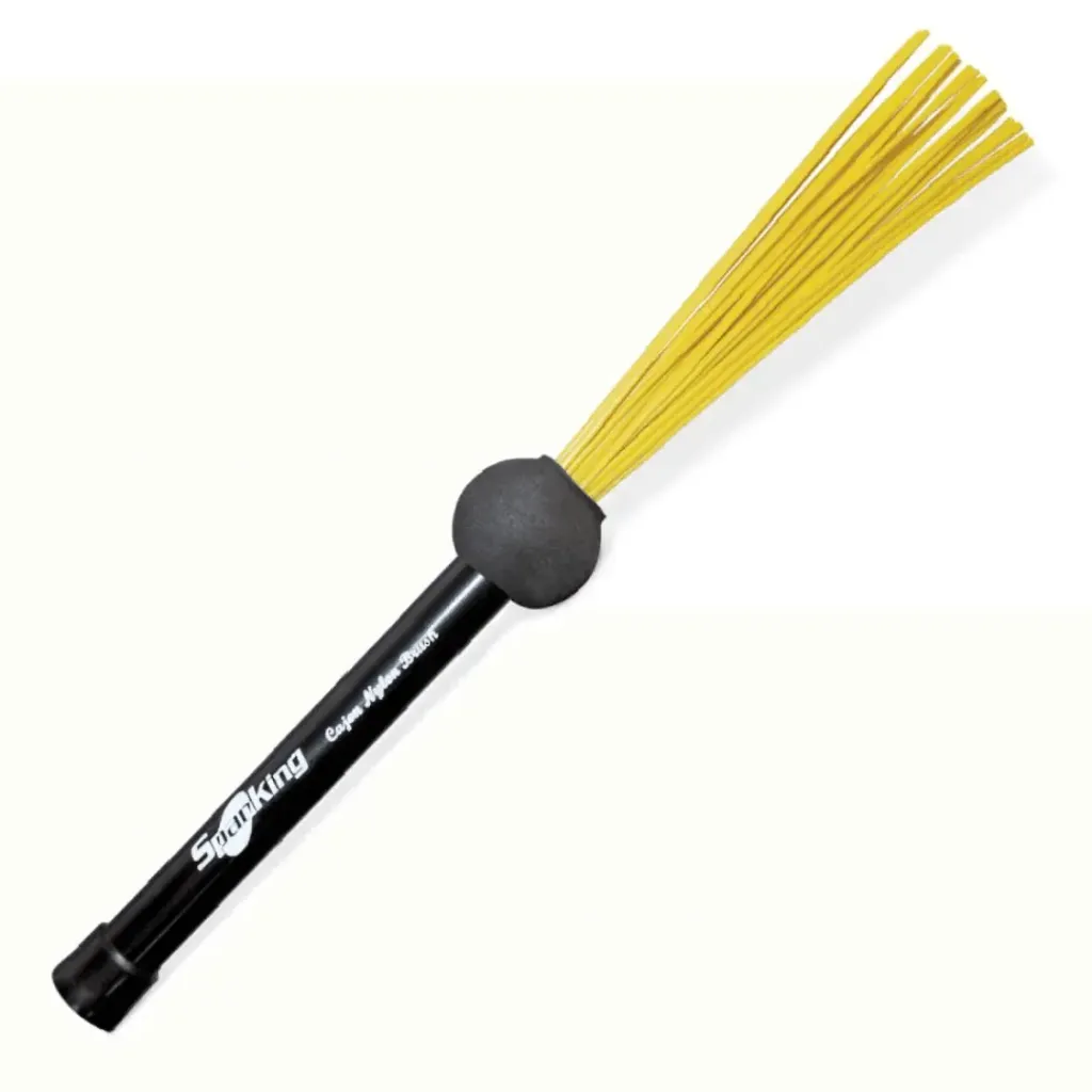 Baqueta Spanking Vassourinha Nylon Cajon Brush