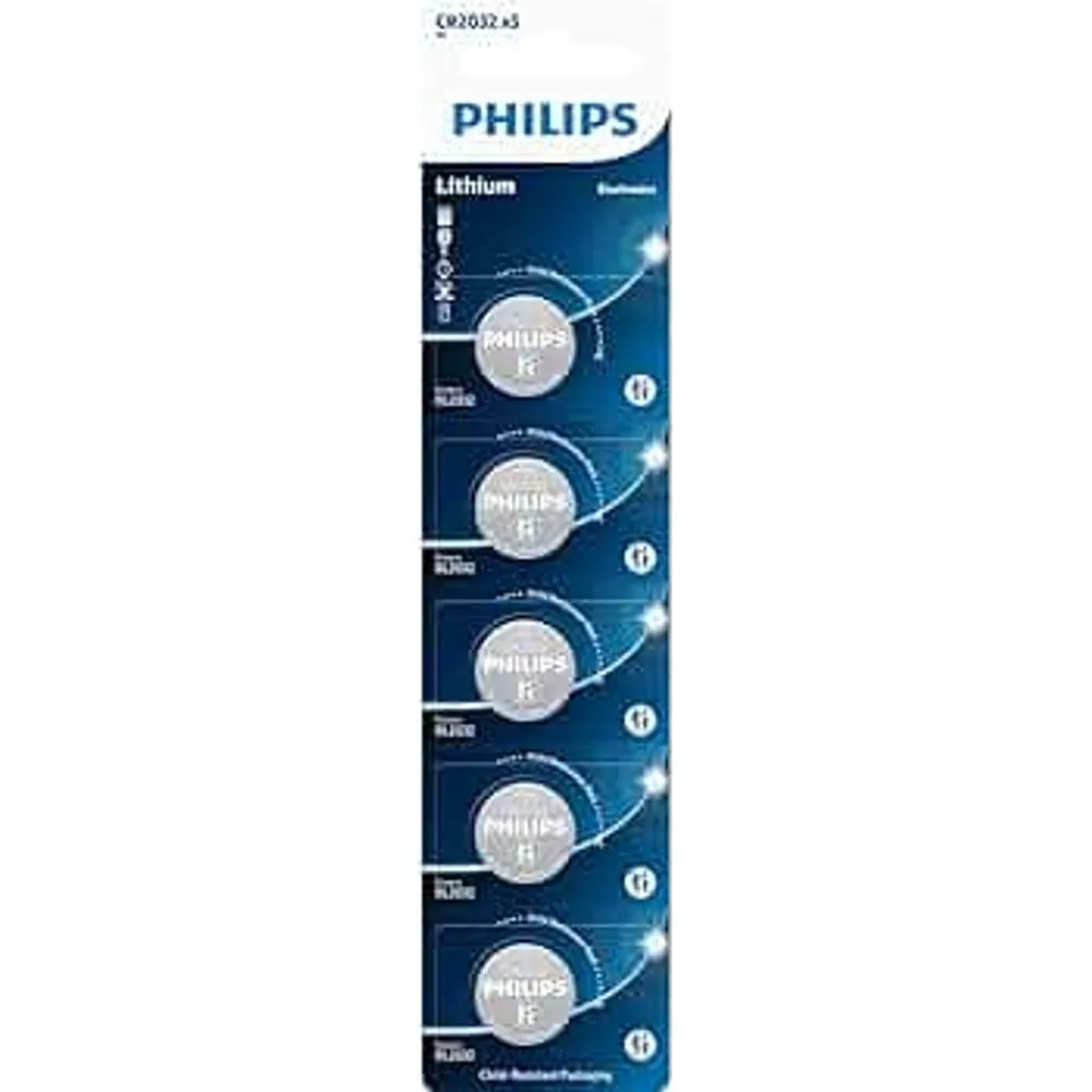 Bateria 3v Philips CR 2032