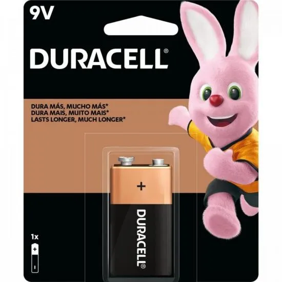 Bateria 9v Duracel Alcalina MN1604