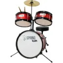 Bateria Acustica Spring Kids SPK15 Vermelha Infantil