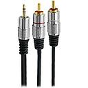 Cabo B2B 1P2Stx2Rca 1,8m Profissional 10611