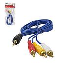 Cabo MXT 1P3x3Rca 1,5m Audio e Video 8.1.247