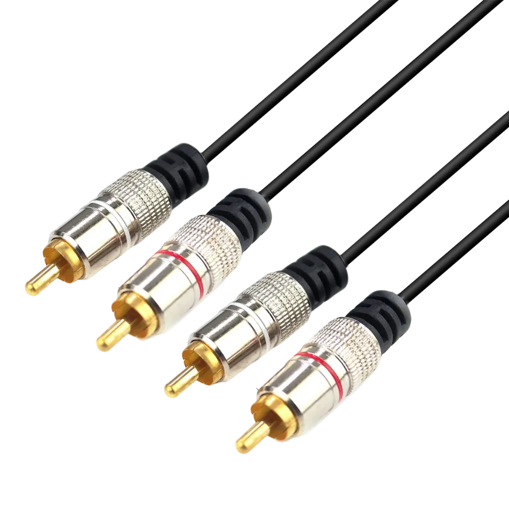 [24719] Cabo MXT 2Rcax2Rca 1m Cristal 12699