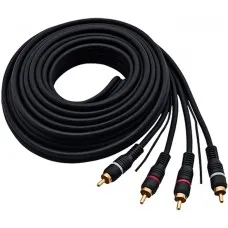 [23998] Cabo B2B 2Rcax2Rca 5m Com Terra Automotivo 2397