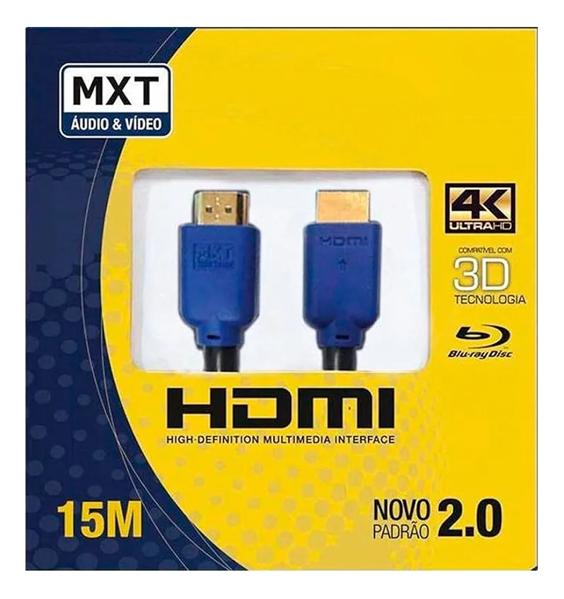 [23997] Cabo MXT Hdmi 15m Rohs/Lotus/WLW Com Filtro 10990