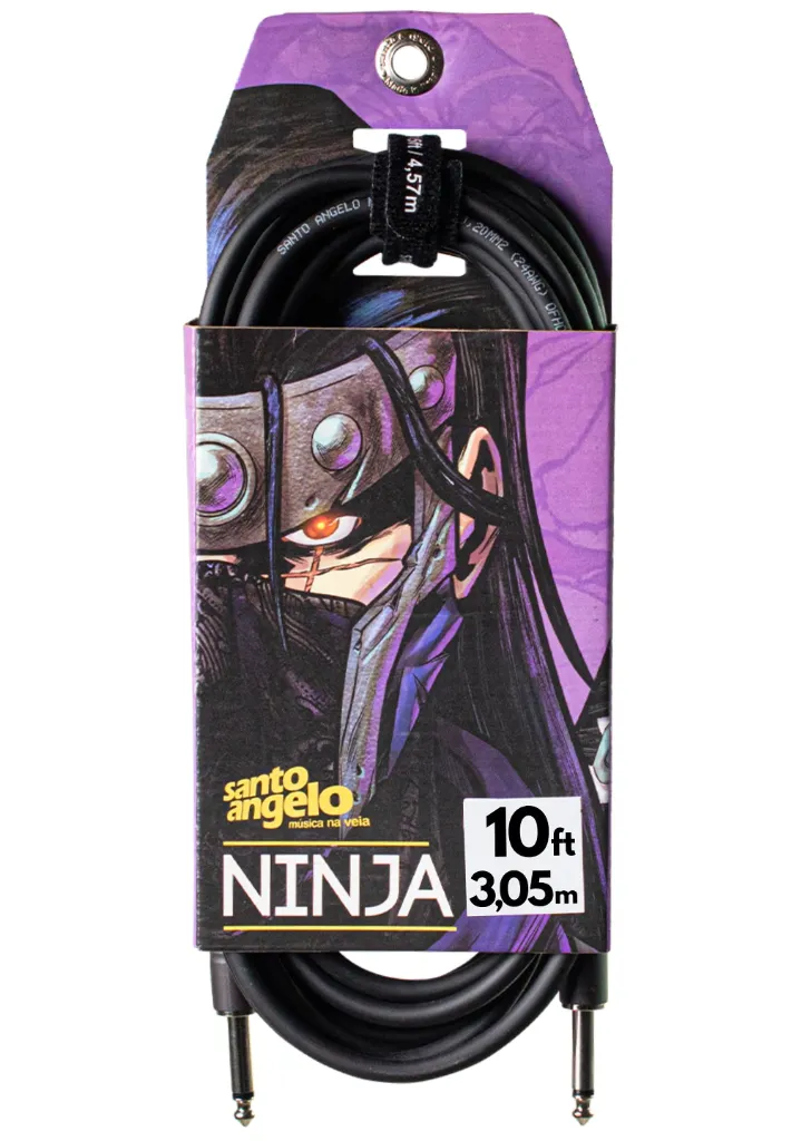 [15167] Cabo Santo Angelo P10xP10 Ninja 10ft 3.05m Preto