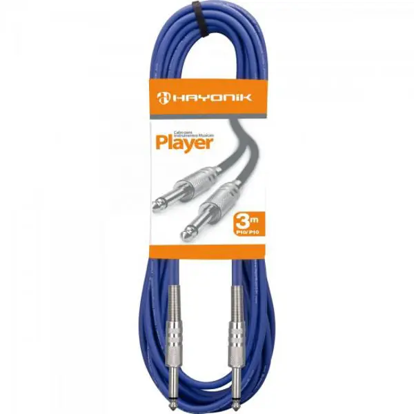 Cabo Hayonik P10xP10 3m Emborrachado Azul 54416