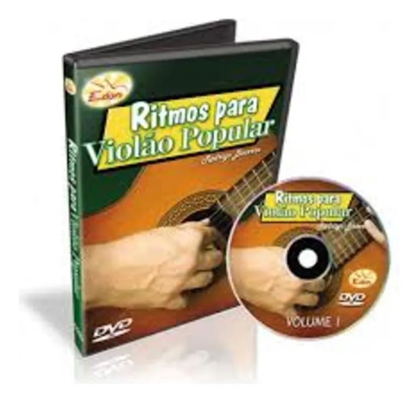 [22489] Dvd Videoaula Ritmos Para Violao Popular Rodrigo Bezerra Volume 2 RV2