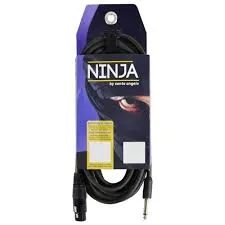 [23122] Cabo Santo Angelo XLRFxP10 Ninja 10ft 3,05m Preto