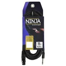 [20841] Cabo Santo Angelo XLRFxP10 Ninja 15ft 4,57m Preto