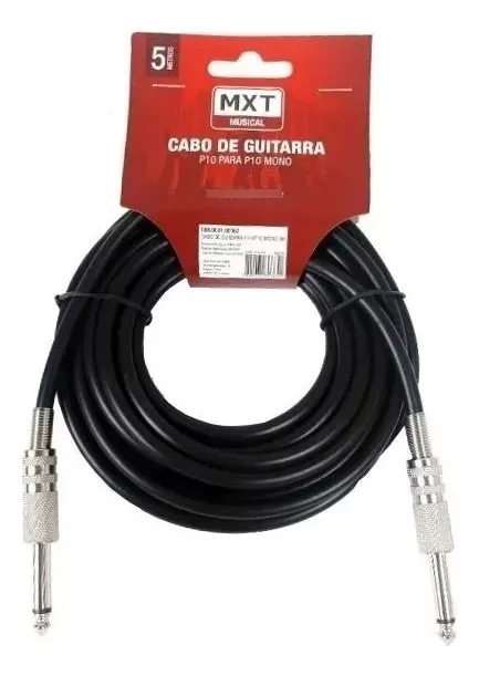 Cabo MXT P10xP10 5m Emborrachado 8.1.62