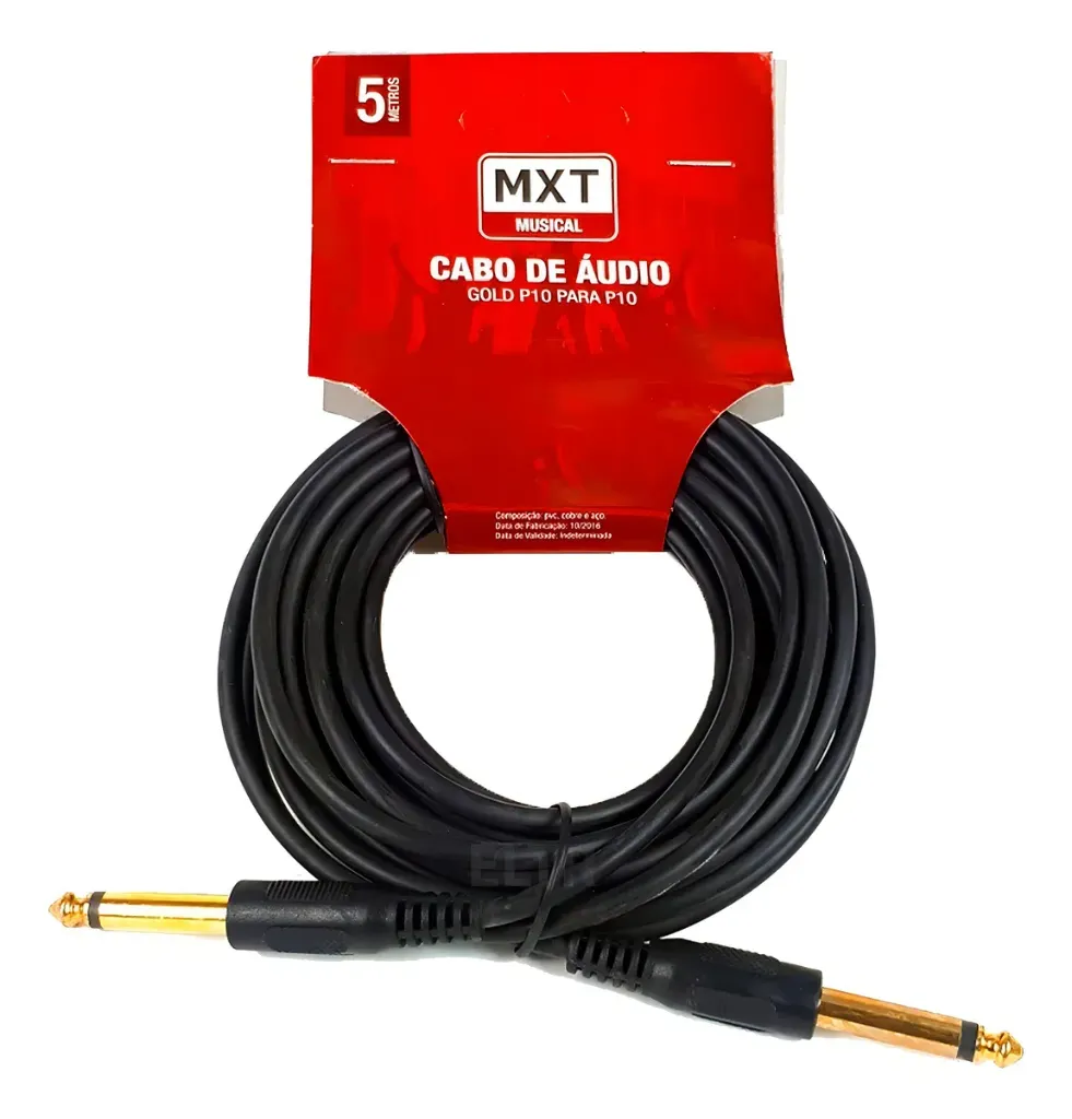Cabo MXT P10xP10 5m Gold 8.1.244