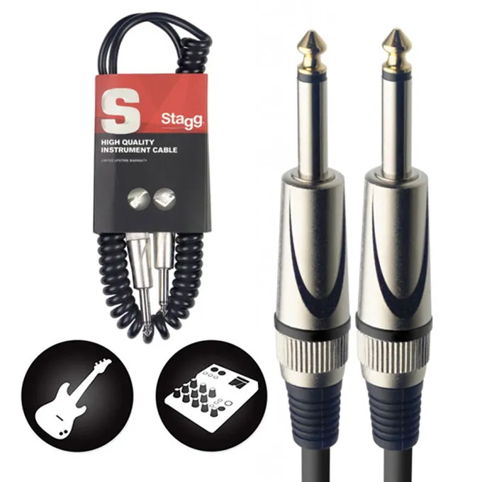 [25687] Cabo Stagg P10xP10 6m SGCC6DL Deluxe Coil Espiral