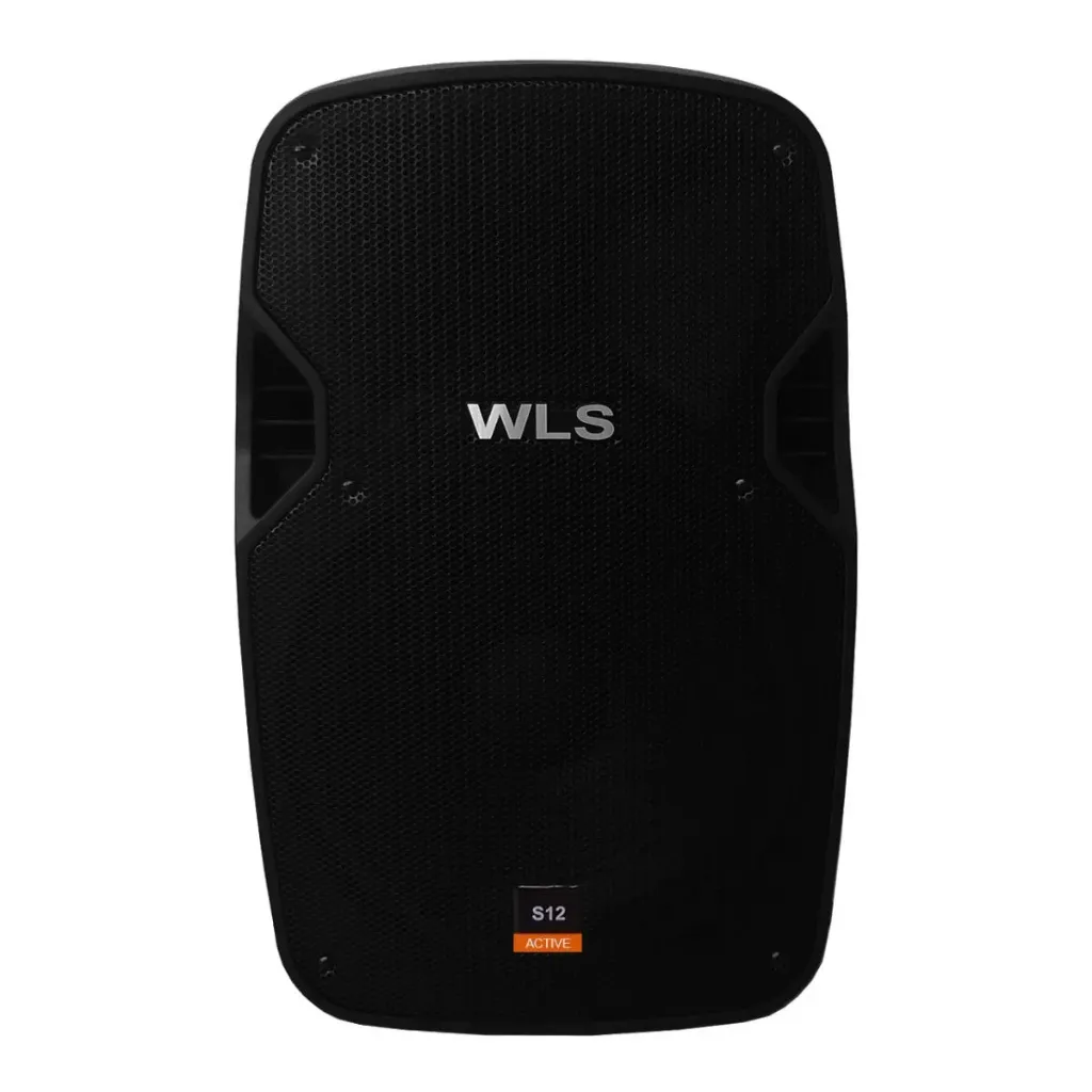 [24635] Caixa Ativa WLS S12 12P 180 Watts 8 Ohms Controle Remoto FM USB SD Card Bluetooth