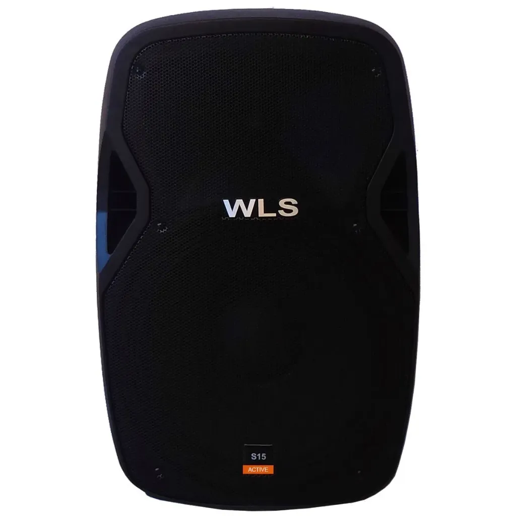 [24658] Caixa Ativa WLS S15 15P 180 Watts 8 Ohms Controle Remoto FM USB SD Card Bluetooth