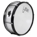 Caixa Repique Luen Batuka 15x14 Alumisteel 6 Afinaçoes Aro Chapa Preto Pele Leitosa