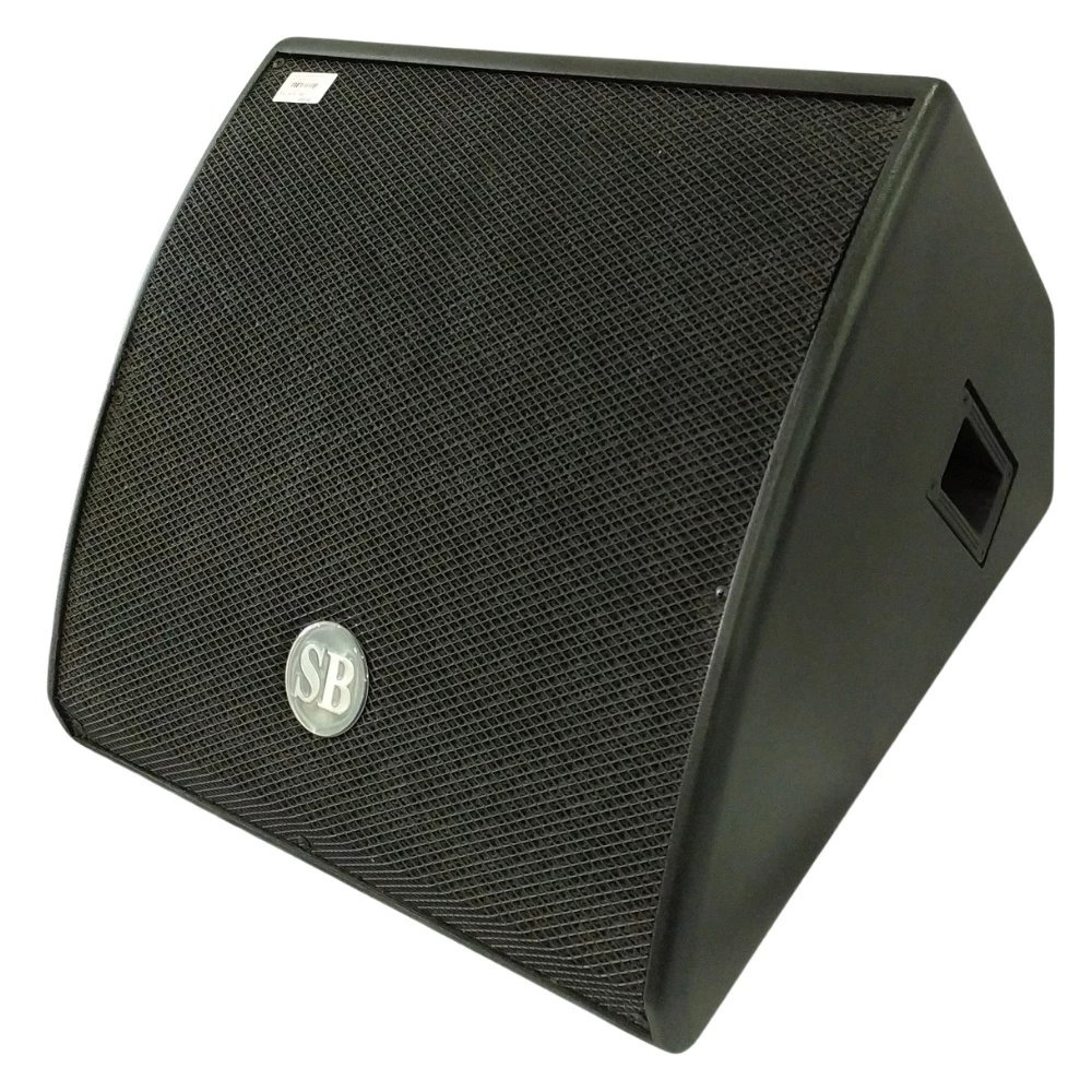 [25647] Caixa de Retorno Ativo Soundbox Delta Plus 12 12P 300W RMS 4 Ohms Preta