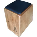 Cajon Alle Es40 Duplo Inclinado Eletroacustico Natural