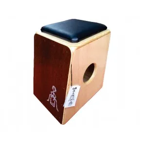 [26216] Cajon Alle ES37 Inclinado Eletroacustico Natural