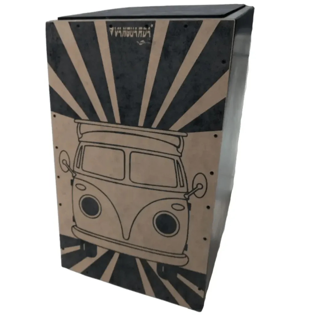 [26305] Cajon Vanguarda Kombi Eletroacustico Captaçao Simples