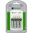 [23548] Carregador Bateria BAP-551 Com 4 Pilhas AA