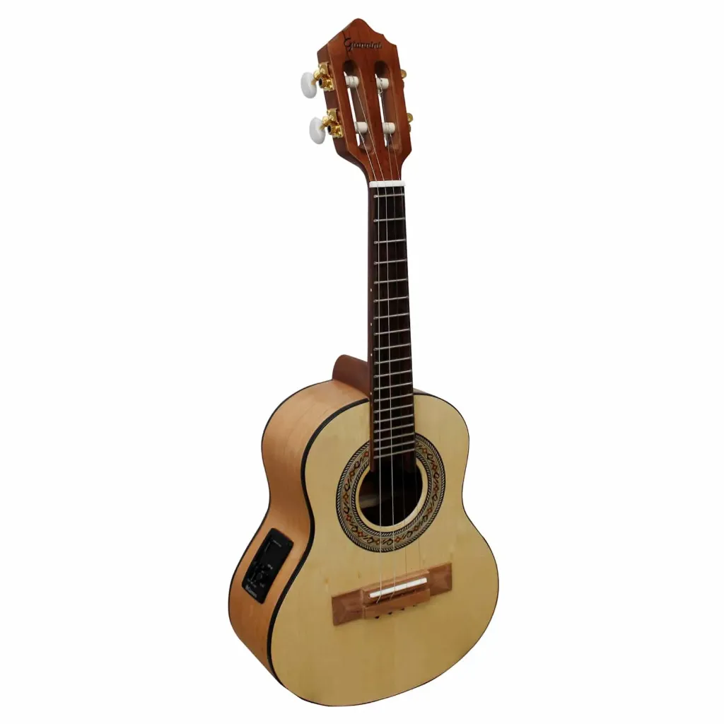 [25448] Cavaquinho Giannini CS1 Imbuia Eletroacustico Natural Satin Serie Raiz Afinador