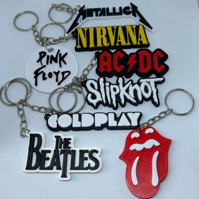 [25288] Chaveiro Bandas de Rock Variados