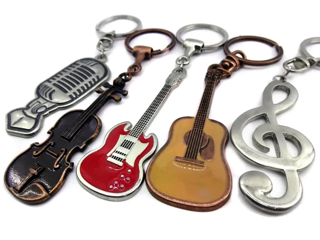 Chaveiro Instrumentos Musicais Variados