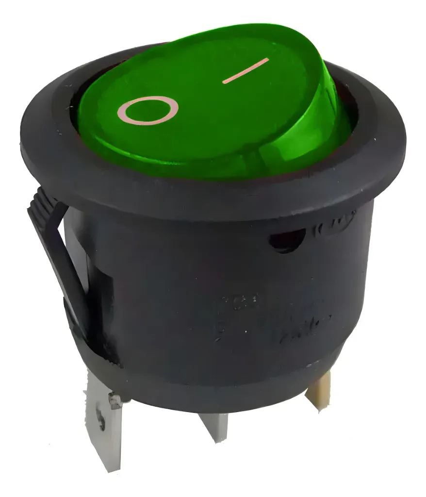 [25097] Chave Liga/Desliga Botoeira Com Led 3 Polos KCD1-105 2316/16.1.268