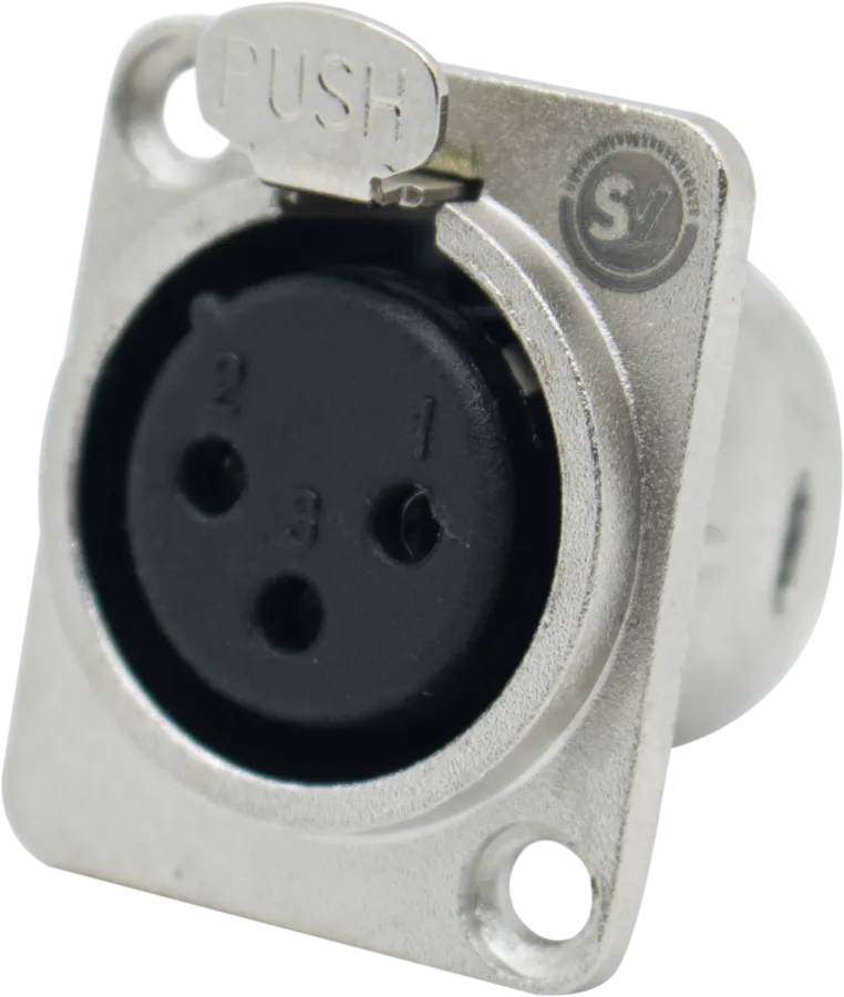 [25681] Tomada Cannon Femea Painel SoundVoice XP03-FM 2844