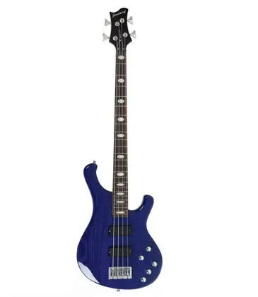 Contrabaixo Strinberg SAB440 TBL 4 Cordas Ativo Tansparent Blue