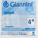 [19941] Corda Guitarra 4a Giannini GEEGST9.4 024 6718